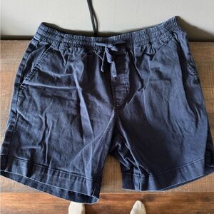 Navy Blue Casual Shorts
